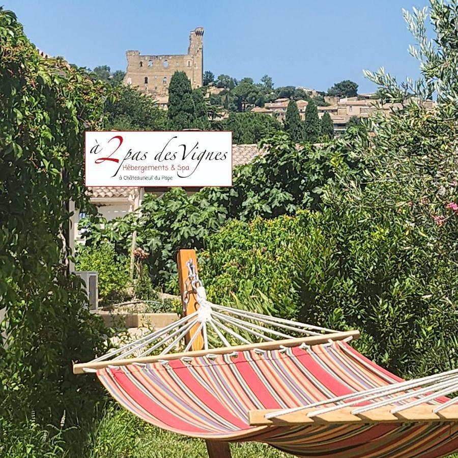 A 2 Pas Des Vignes, Hebergements Et Spa, Maison Numero 6, A Chateauneuf Du Pape Dış mekan fotoğraf