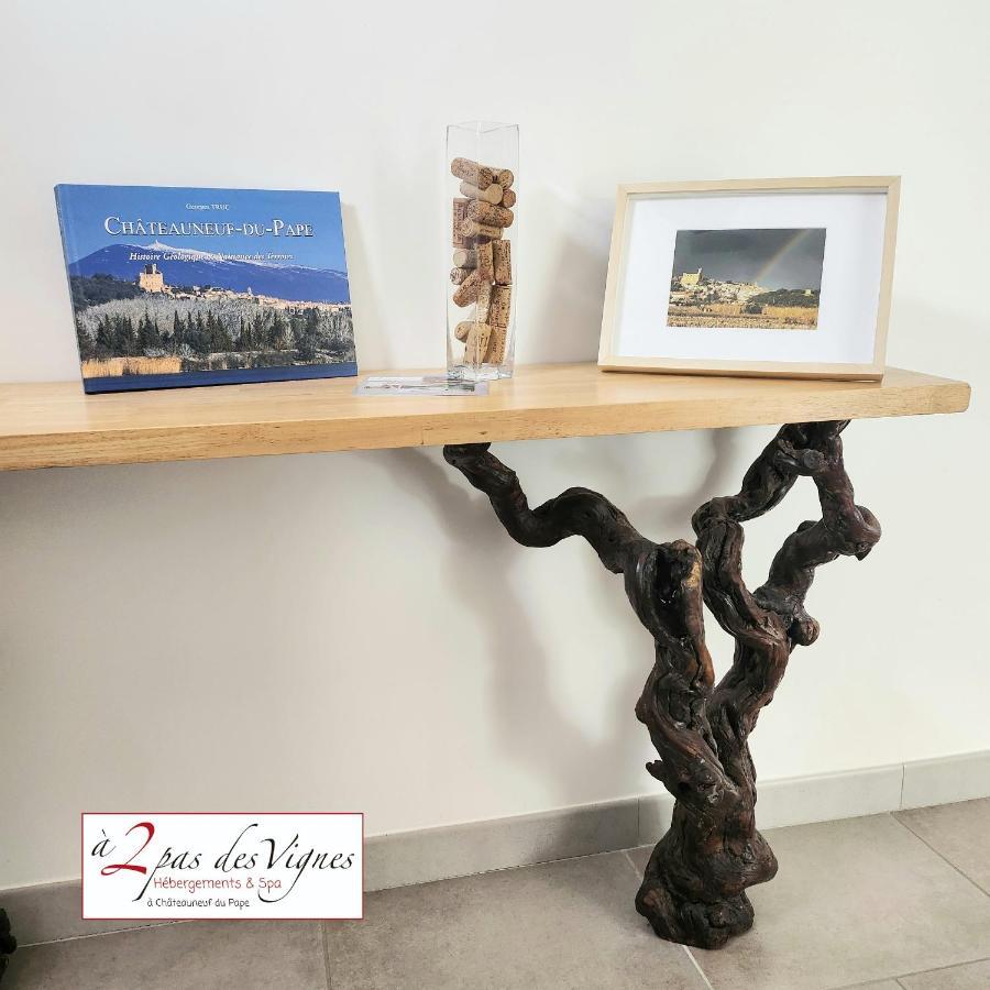 A 2 Pas Des Vignes, Hebergements Et Spa, Maison Numero 6, A Chateauneuf Du Pape Dış mekan fotoğraf