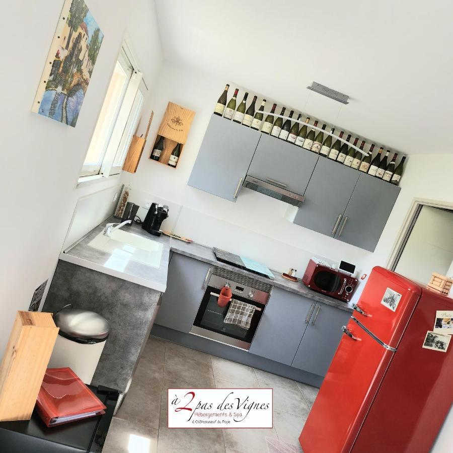 A 2 Pas Des Vignes, Hebergements Et Spa, Maison Numero 6, A Chateauneuf Du Pape Dış mekan fotoğraf